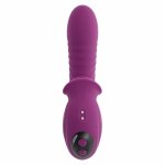 Evolved Deep Ecstasy Rabbit Vibrator Magenta – maszyna intymna, 33 programy, ruch, IPX6, USB