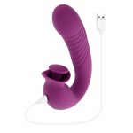 Evolved Deep Ecstasy Rabbit Vibrator Magenta – maszyna intymna, 33 programy, ruch, IPX6, USB