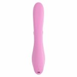 Evolved Push The Button Wibrator z ruchomą końcówką, różowy, 100 ustawień, IPX7, USB