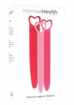 Silicone Vaginal Dilators 3pcs – zestaw silikonowych rozszerzaczy anatomicznych, jasnorożowy