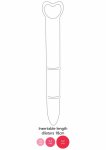 Silicone Vaginal Dilators 3pcs – zestaw silikonowych rozszerzaczy anatomicznych, jasnorożowy
