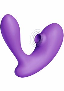 Xocoon DuoVibe I Air – wielofunkcyjny masażer, technologia powietrzna, silikon, fioletowy