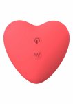 Heartbeat Pulsating Stimulator – kompaktowy masażer pulsacyjno-wibracyjny, silikon
