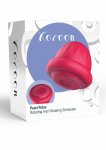 Pearl Pulse Duo Stimulator – silikonowy, obrotowy i wibrujący, wodoodporny, USB