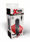 EXTREME Inflatable Smooth Plug Starter silikonowy, pompowany model, gładka powierzchnia, czarny