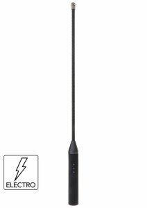 HIDDEN DESIRE Electro Shock Cane elastyczny bat z elektroimpulsami, gumowany uchwyt, USB