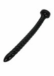 HIDDEN DESIRE Anal Serpent 45 cm model XXL, gładka powierzchnia, szeroka podstawa, czarny