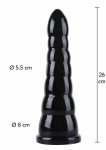 HIDDEN DESIRE Extreme Anal Cone 26 cm model XXL, stożkowa konstrukcja, szeroka podstawa