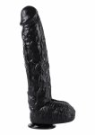 HIDDEN DESIRE Extreme Dong 43 cm model XXL, szeroka podstawa, anatomiczny kształt, PVC