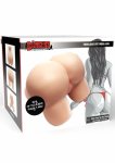 Hidden Desire Fabulous Fat Mega Ass 19 kg anatomiczny model intymny TPE, teksturowane kanały