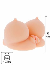 HIDDEN DESIRE BANGERS model anatomiczny z piersiami Realistic Love Skin 8713221836021