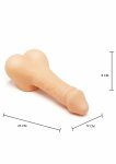 Hidden Desire Big Dick Dipper anatomiczny model intymny TPR z realistyczną powierzchnią