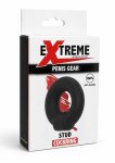 Hidden Desire Stud C-Ring silikonowy pierścień elastyczny czarny, anatomiczny kształt