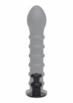 Bangers Ribbed Dong Easy-Lock 19 cm – silikonowy model żebrowany, kompatybilny system mocowania