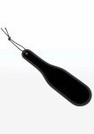 TABOOM Hard and Soft Touch Paddle – dwustronna paletka z wegańskiej skóry, czarna