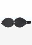 TABOOM Infinity Blindfold – opaska na oczy z welurową podszewką, regulowana, czarna