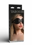 TABOOM Infinity Blindfold – opaska na oczy z welurową podszewką, regulowana, czarna