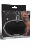 TABOOM Inflatable Seat – siedzisko z welurową powierzchnią i pilotem bezprzewodowym