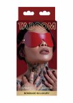 Taboom Avantgarde Blindfold – luksusowa opaska na oczy, miękka powierzchnia, czarna
