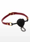 TABOOM Kinky Gag with Plug regulowany knebel z odpinanym korkiem, system zatyczki