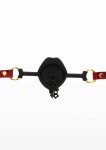 TABOOM Kinky Gag with Plug regulowany knebel z odpinanym korkiem, system zatyczki
