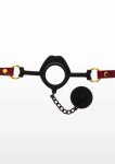 TABOOM Kinky Gag with Plug regulowany knebel z odpinanym korkiem, system zatyczki