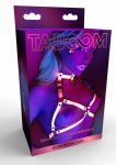 TABOOM Glow In The Dark Open Cup Bra Harness świecąca uprząż, open cup, regulowana S/M
