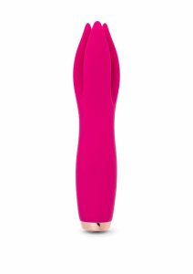 Tulip Multi-Play Vibrator silikonowy, 4 silniki, 10 prędkości, wodoodporny, anatomiczny