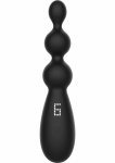 Hidden Desire Extreme Triple Thrill Anal Vibrator silikonowy 3-kulkowy, czarny, wodoodporny