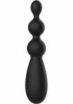 Hidden Desire Extreme Triple Thrill Anal Vibrator silikonowy 3-kulkowy, czarny, wodoodporny