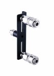 Hismith Double Quick Connector – adapter KlicLok do dwóch akcesoriów, aluminium