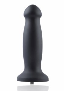 Hismith KlicLok Dildo 18 cm silikonowy, anatomiczny, czarny, z przyssawką