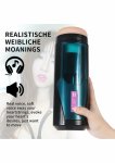 Hismith KlicLok Vibrating Stroker – system wibracji i ruchu, 10 trybów, KlicLok