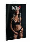 Svenjoyment Bra and Crotchless Panty komplet koronkowy z motywem serc, S/M