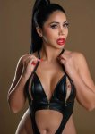 Noir Handmade Wetlook Bodysuit With Zipper czarny połysk, zamek z przodu, S/M