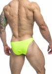 Justin+Simon Classic Bikini męskie, komfortowy elastyczny materiał, rozmiar M