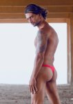 Justin+Simon Classic Tanga męska bielizna oddychająca, anatomiczny fason M