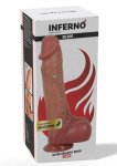 INFERNO by HIDDEN DESIRE model silikonowy 28 cm, dwuwarstwowy anatomiczny, soft-touch