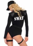 Leg Avenue Swat Team Babe Bodysuit damski 5-częściowy kostium SWAT S