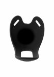 INFERNO Hollow Strap-On silikonowy 16 cm – anatomiczny system z regulowaną uprzężą