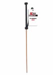 HIDDEN DESIRE EXTREME The Obedience Cane – silikonowy bat czarny, ergonomiczny uchwyt, 60 cm