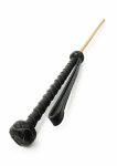 HIDDEN DESIRE EXTREME The Obedience Cane – silikonowy bat czarny, ergonomiczny uchwyt, 60 cm