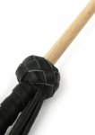 HIDDEN DESIRE EXTREME The Obedience Cane – silikonowy bat czarny, ergonomiczny uchwyt, 60 cm