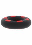Hidden Desire Super Stud C-Ring – silikonowy pierścień z wypustkami, elastyczna konstrukcja