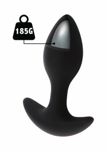 Hidden Desire Weighted Anal Plug 185g – silikonowy model z obciążeniem, szeroka podstawa