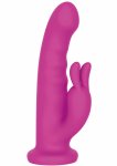 Playhouse Rotating Rabbit Vibrator silikonowy, wodoodporny, ładowany USB, system rotacyjny