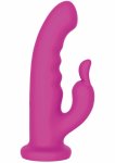 Playhouse Rotating Rabbit Vibrator silikonowy, wodoodporny, ładowany USB, system rotacyjny