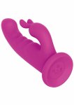 Playhouse Rotating Rabbit Vibrator silikonowy, wodoodporny, ładowany USB, system rotacyjny