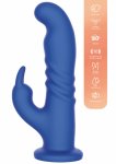 Playhouse Rotating G-Spot Rabbit Vibrator silikonowy, wodoodporny, podwójna stymulacja