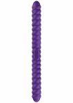 She.E.O Dual-Sided Flexible Vibrator silikonowy, wodoodporny, z pilotem, spiralna tekstura
